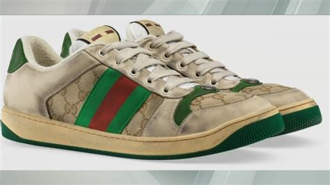 gucci shoes look like dirt on it|expensive sneakers that look dirty.